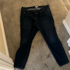 Ava & Viv denim skinny jeans sz 16w